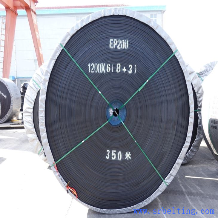 High Duty EP Fabric Conveyor Belt For Sand Factory